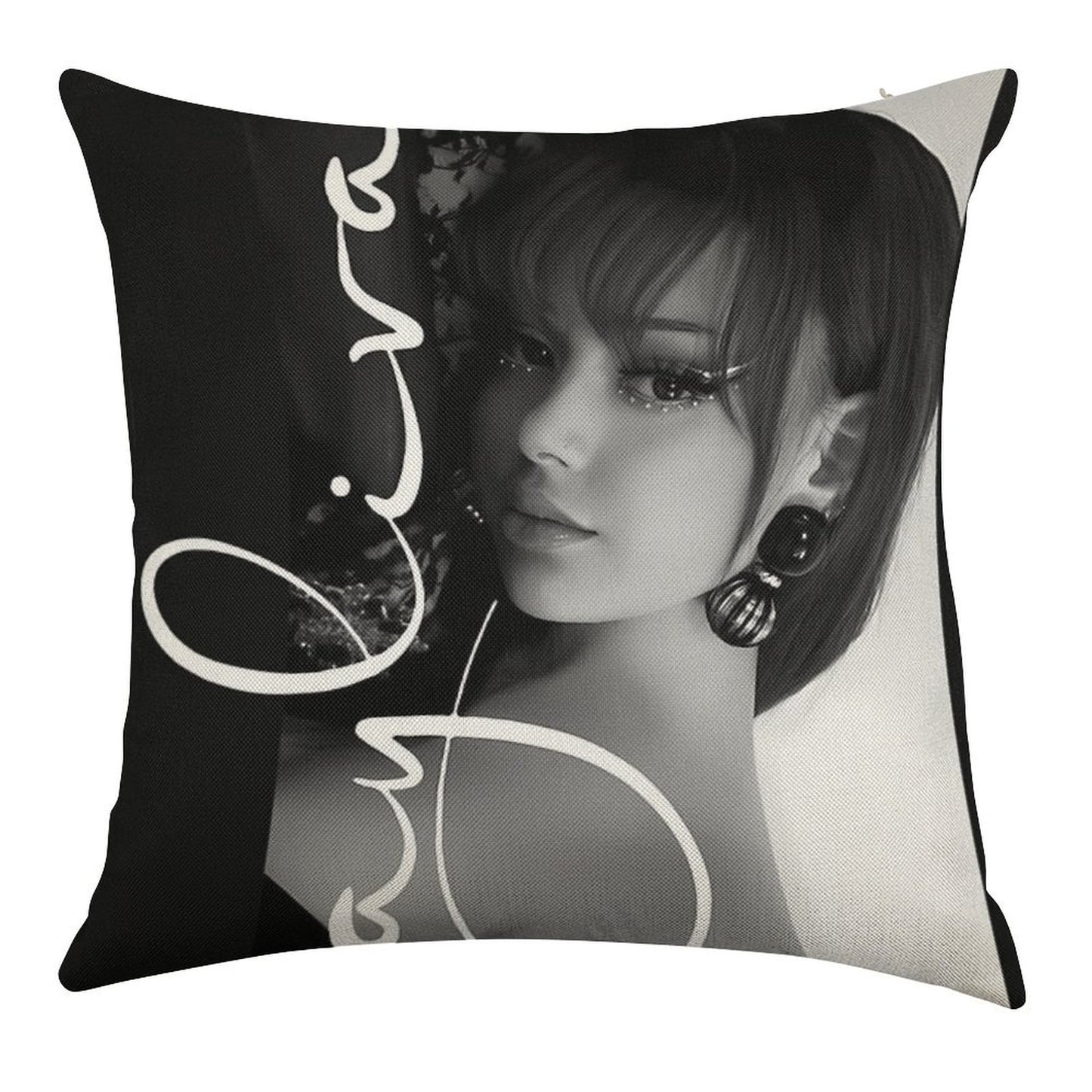 Ayliva Linen Throw Pillow Cover