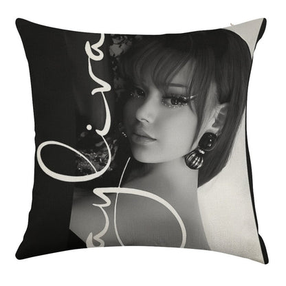Ayliva Linen Throw Pillow Cover