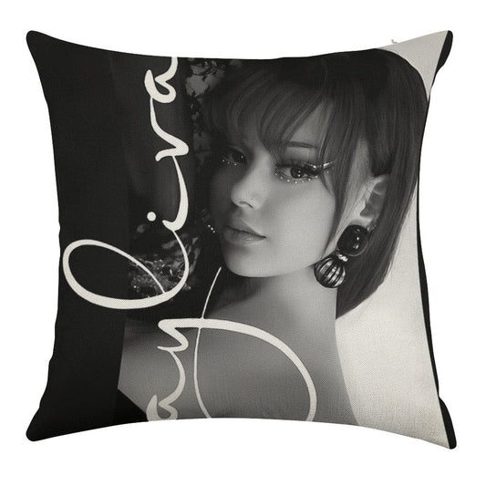 Ayliva Linen Throw Pillow Cover
