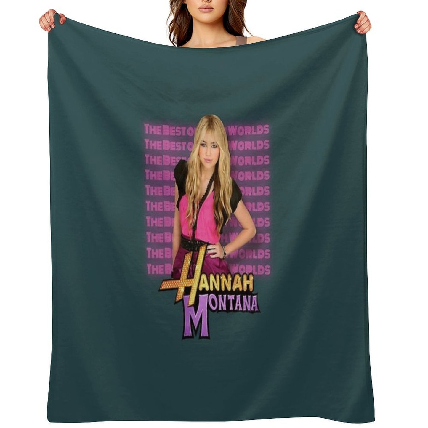 Hannah Montana Throw Blanket