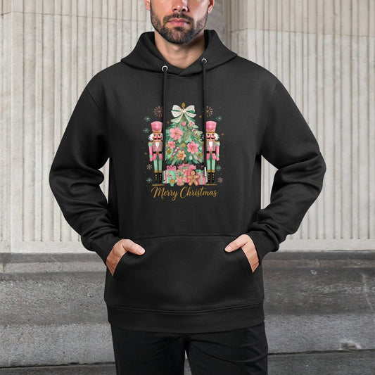 Nutcracker Merry Christmas Tree Ballet Dance Women Kids Girl Layering Staple Hoodie