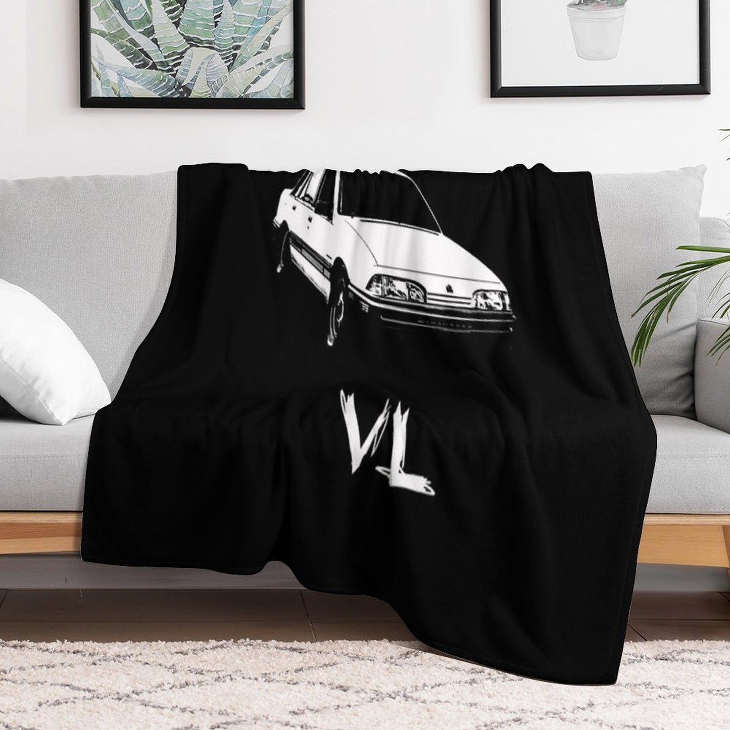 Vl Commodore Throw Blanket