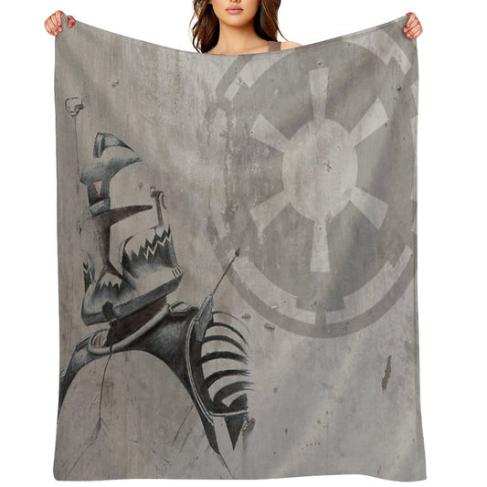 Clone Solder Throw Blanket