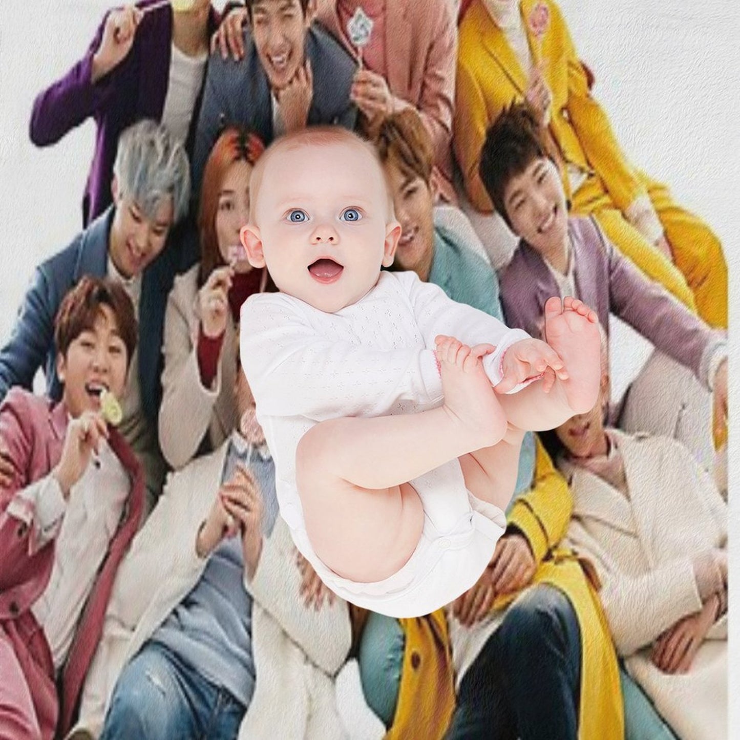 Seventeen Kpop Throw Blanket