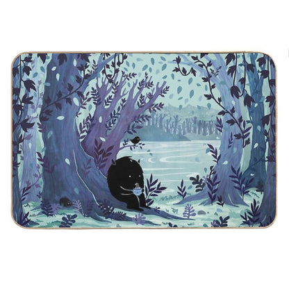 A Quiet Spot of Tea Bath Mat