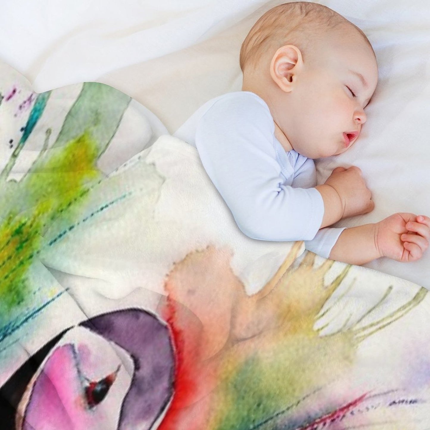 Puffin Throw Blanket