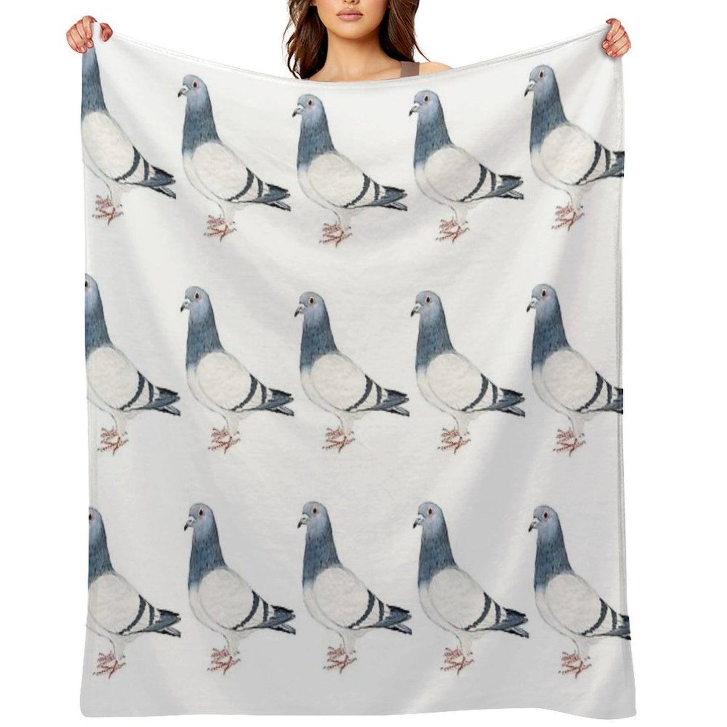 Pigeon Throw Blanket