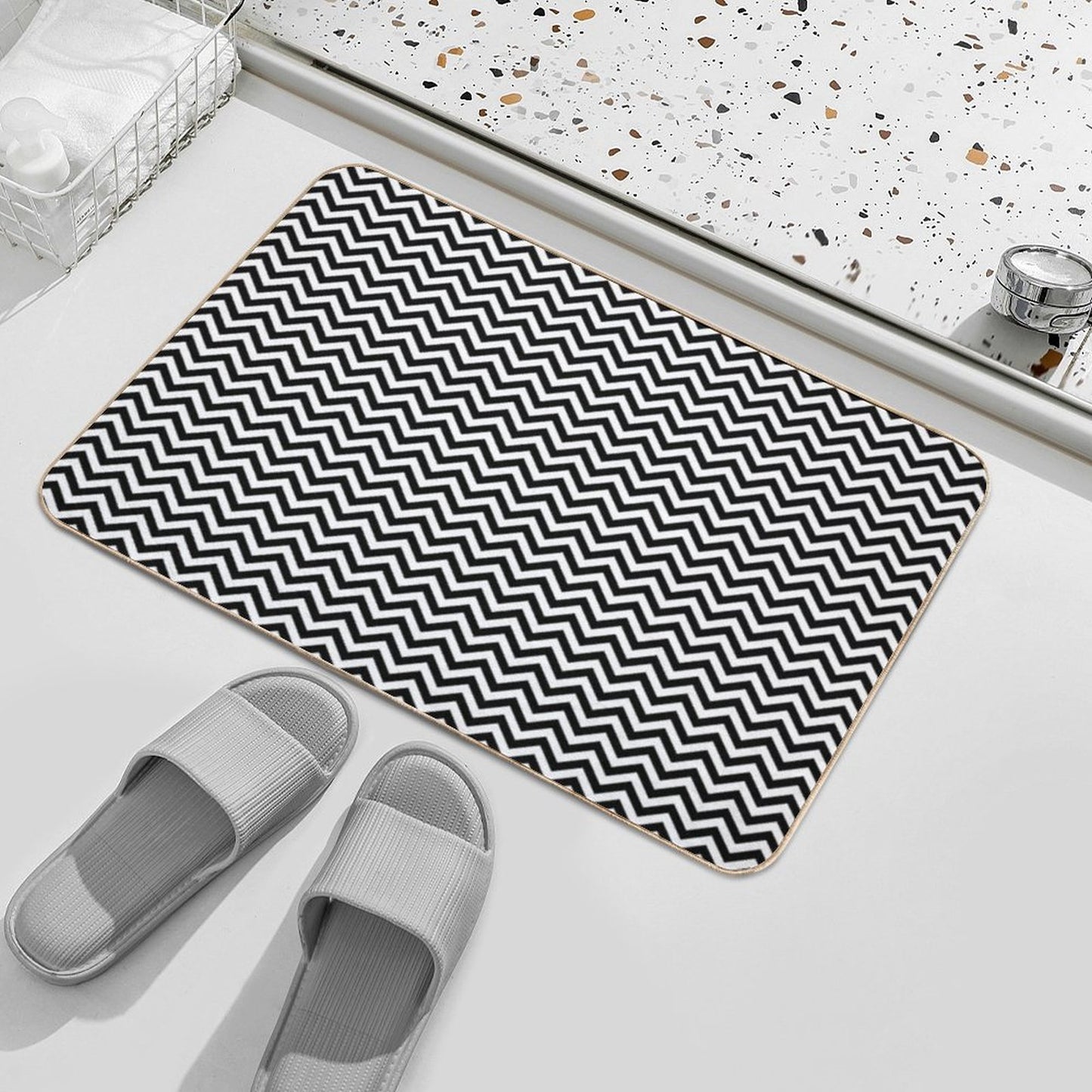 Peaks Bath Mat
