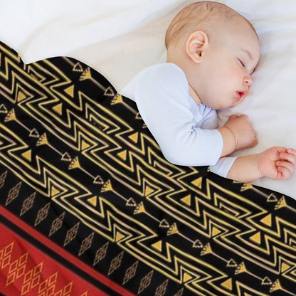 Igorot Pattern Throw Blanket