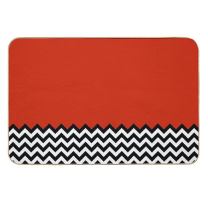 Black Lodge (Twin Peaks) Inspired Graphic  Easy To Clean Bath Mat