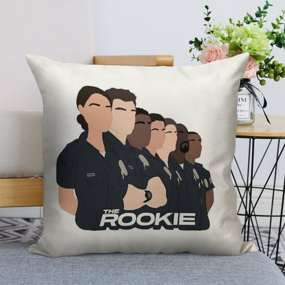 The Rookie Linen Throw Pillow Cover