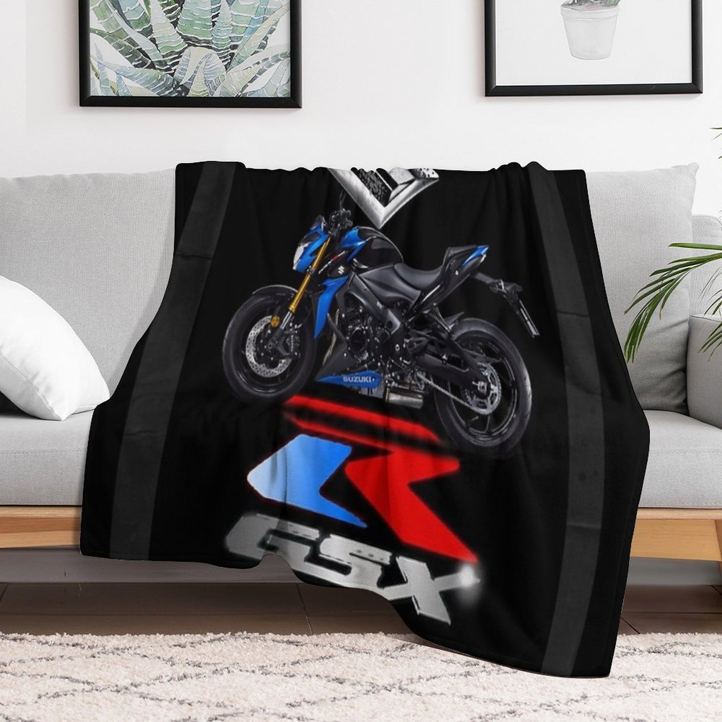 GSX R Throw Blanket