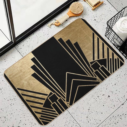Art Deco Design Bath Mat