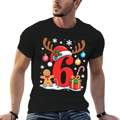 Funny 67 Six Seven Meme Couple Custome Christmas Number 6 Sweatshirt  Odor-resistant T-Shirt