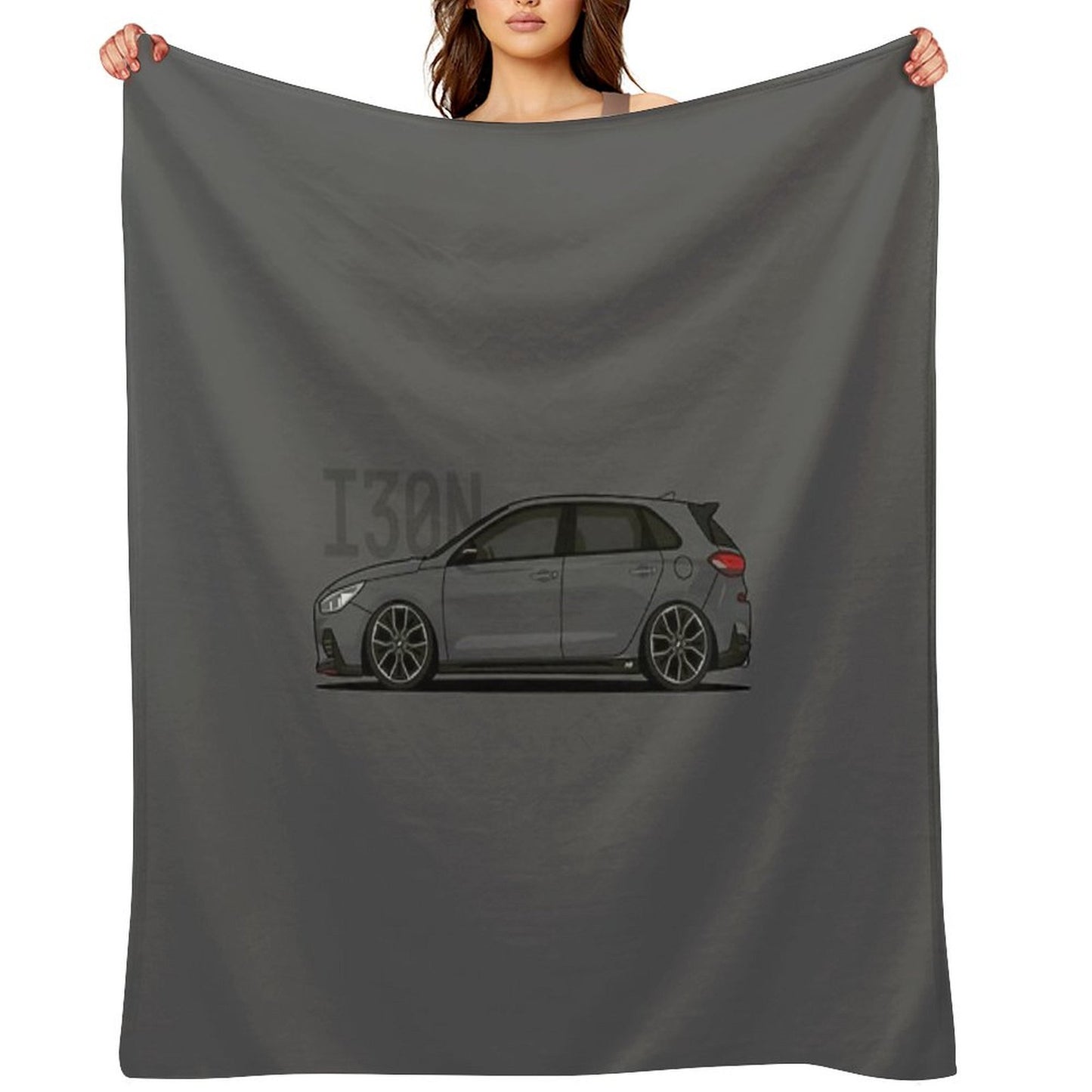 Hyundai I30N Throw Blanket