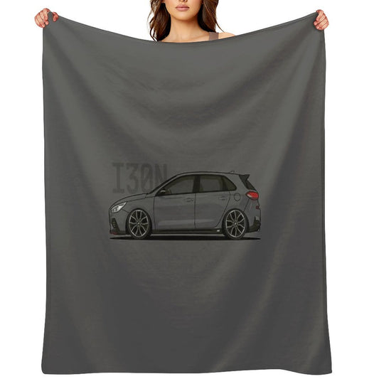 Hyundai I30N Throw Blanket