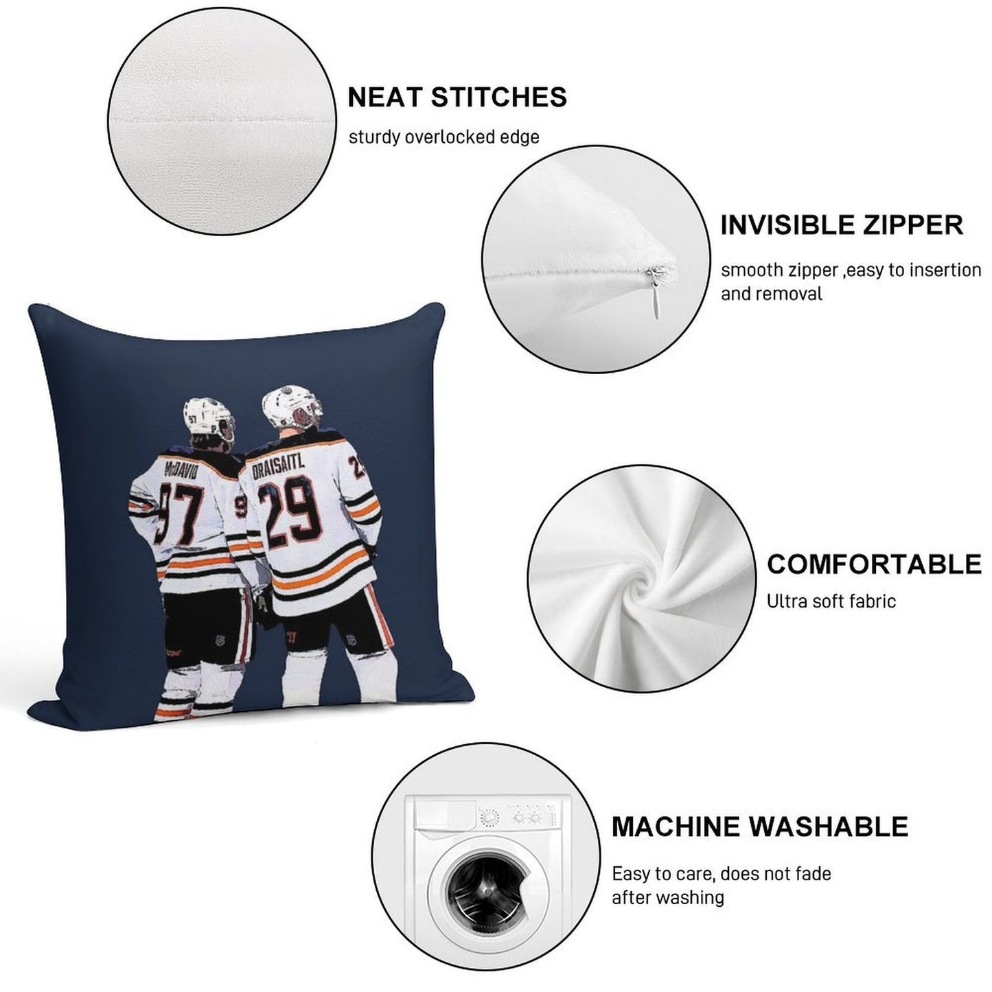 297 Soft Home Decor Throw Pillow