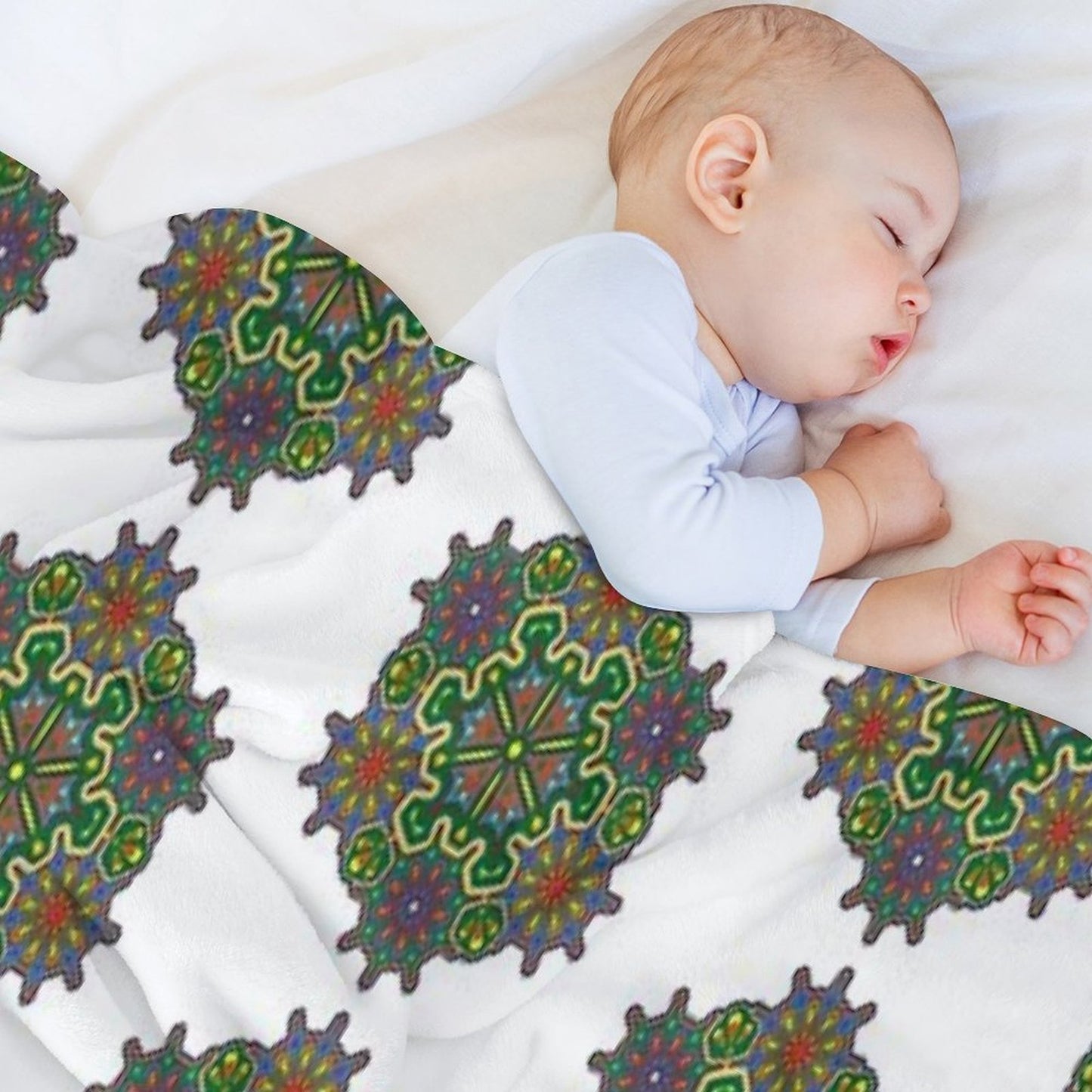 Indian Style Mandala 2 Throw Blanket