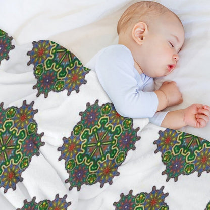 Indian Style Mandala 2 Throw Blanket