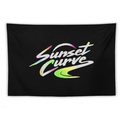Sunset Curve Tapestry