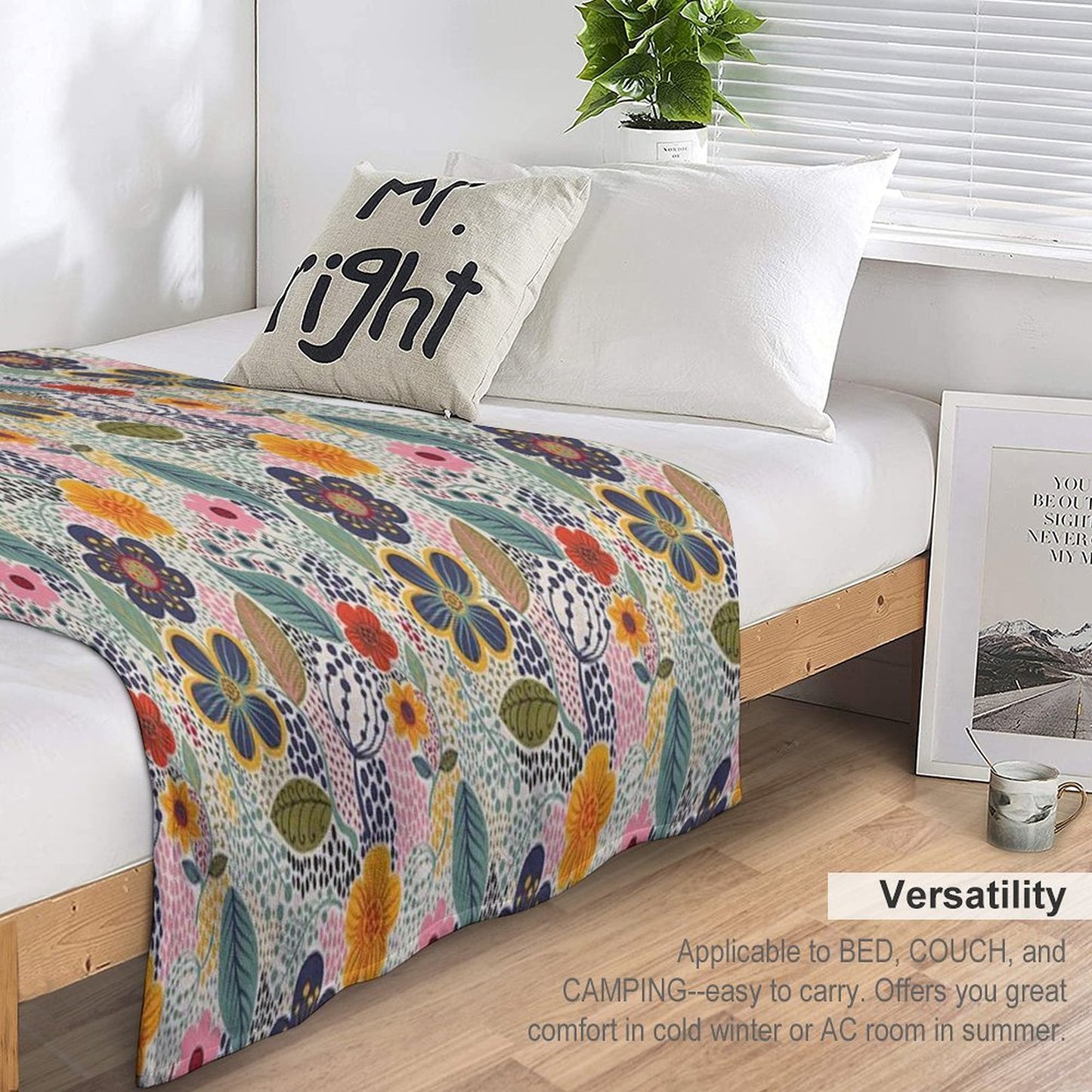 Secret Garden Throw Blanket