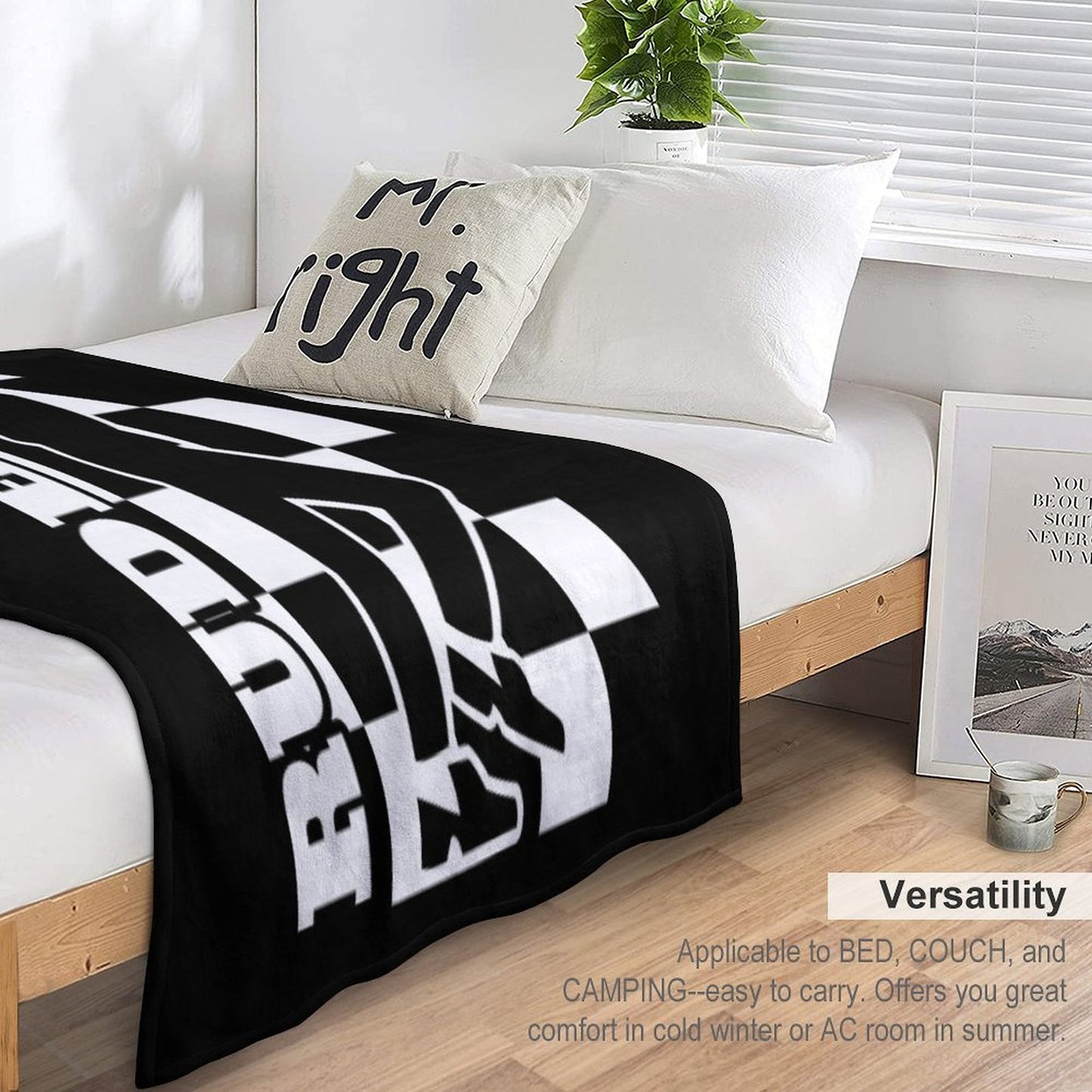 Rude Boy Throw Blanket