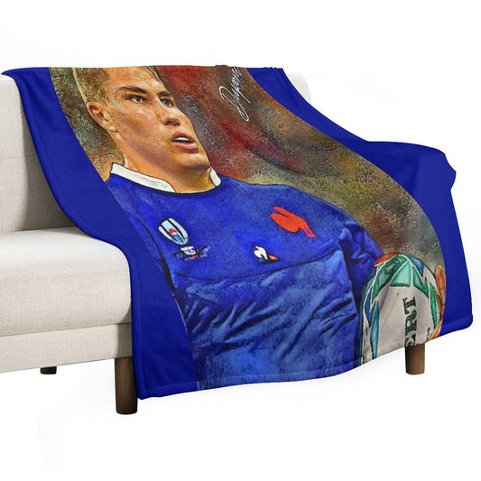 •Antoine Dupont• Art  ► Throw Blanket