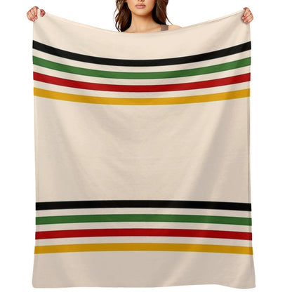 Trading Colors Throw Blanket