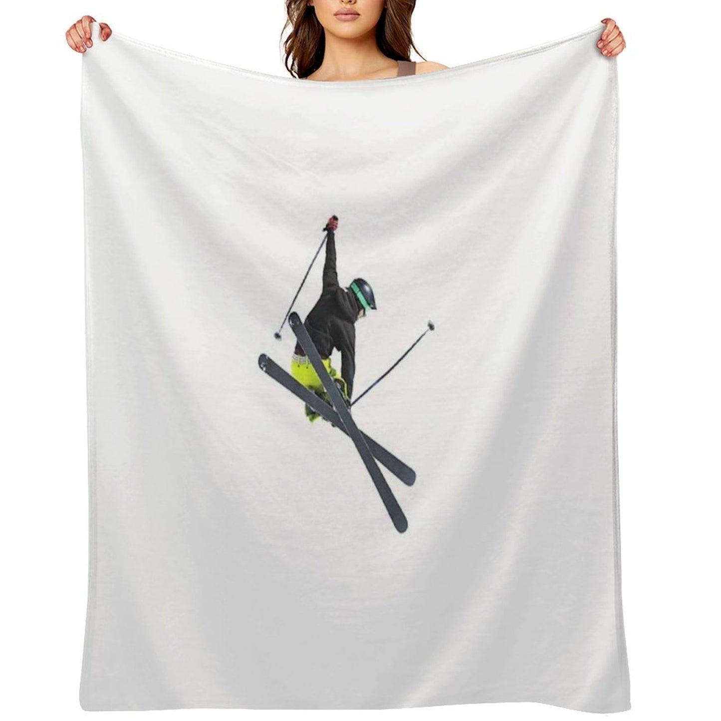 Free Rider Throw Blanket