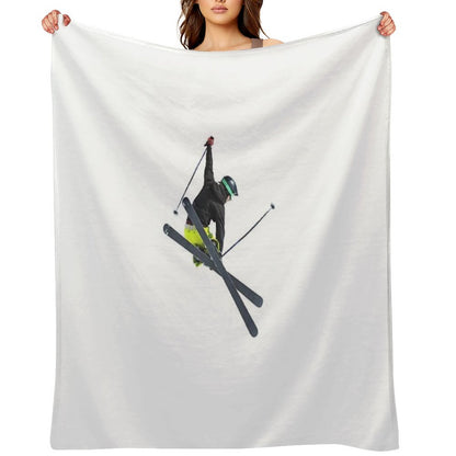 Free Rider Throw Blanket