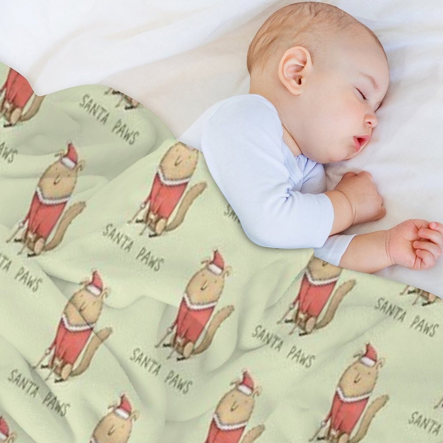 Santa Paws Throw Blanket