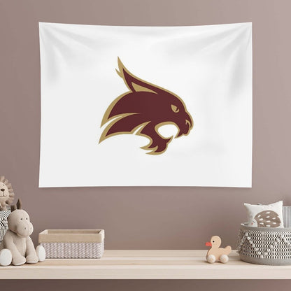 Texas State Bobcat Tapestry