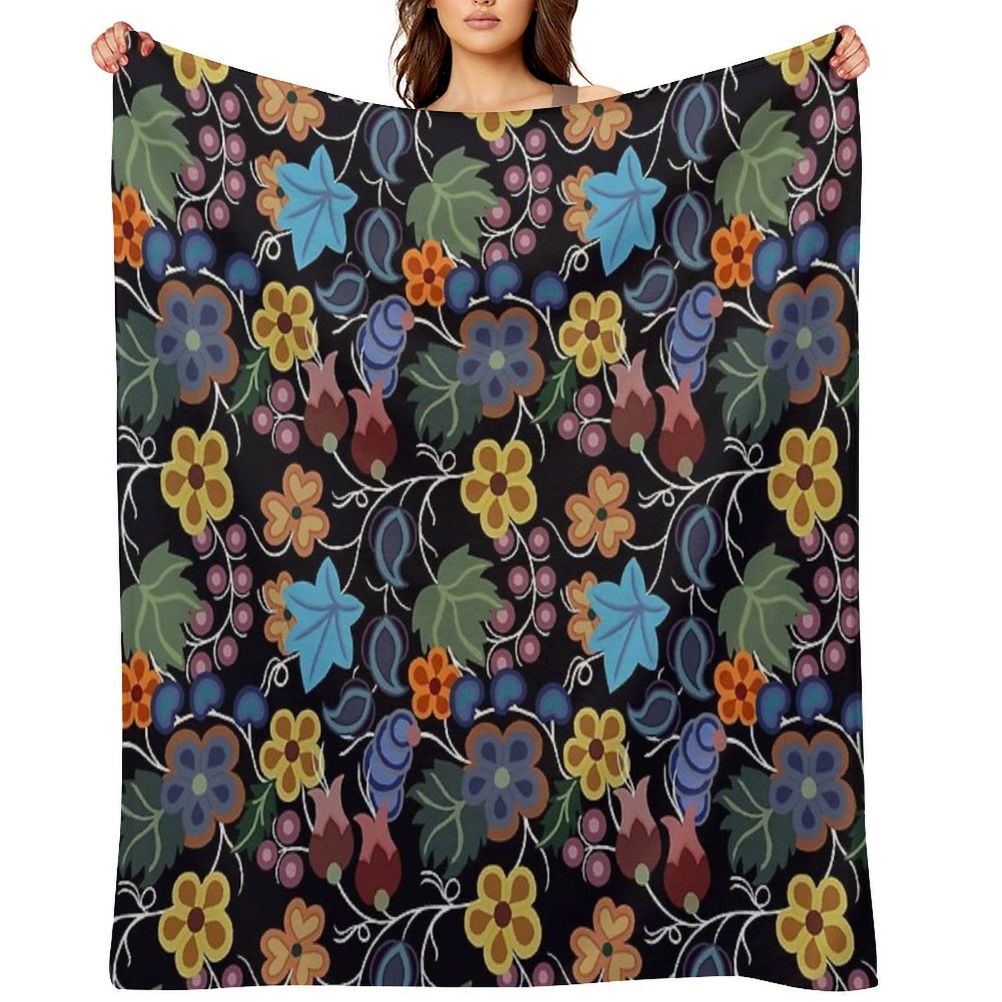 Zaagi’idiwin Throw Blanket