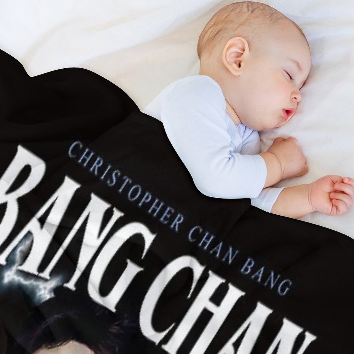 Bang Chan Shirt Vintage 90 Retro T Shirt Tee Throw Blanket