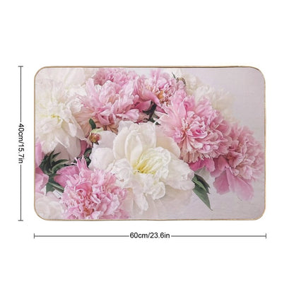 Peonies Bath Mat