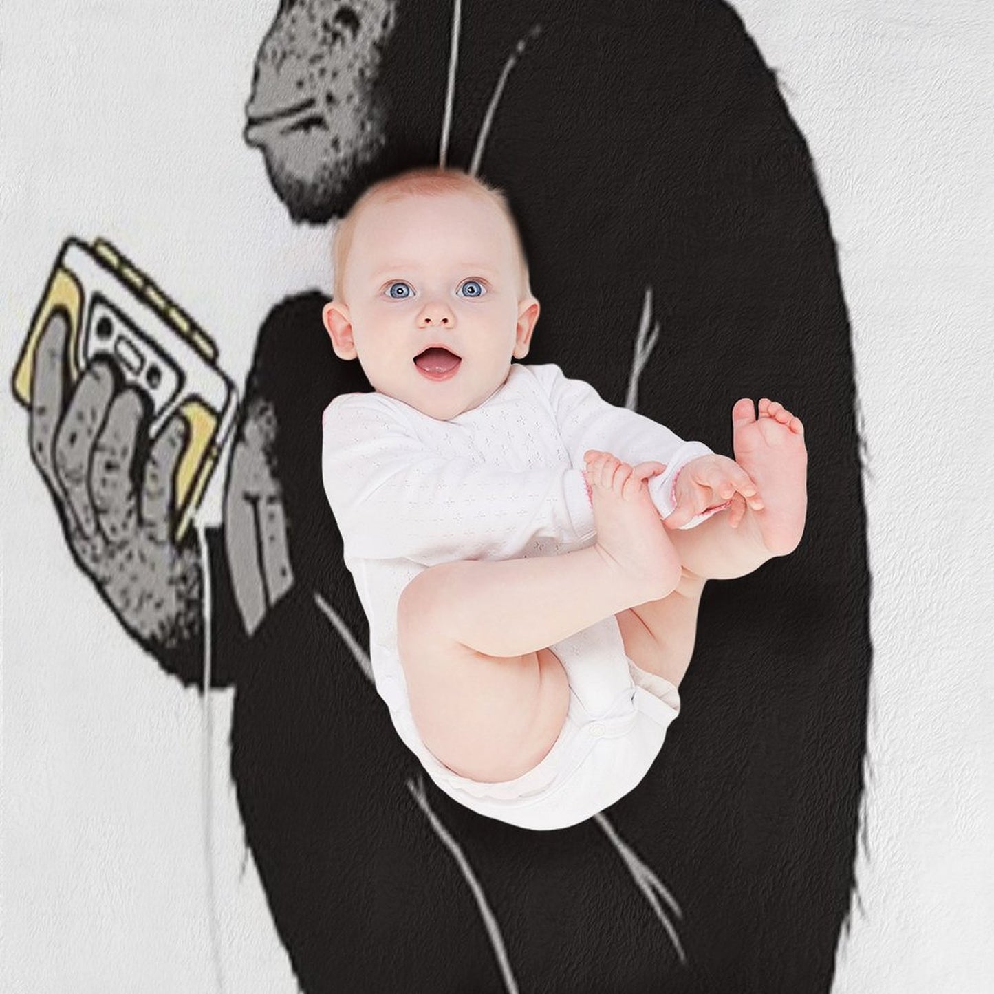 Monkey Business Throw Blanket