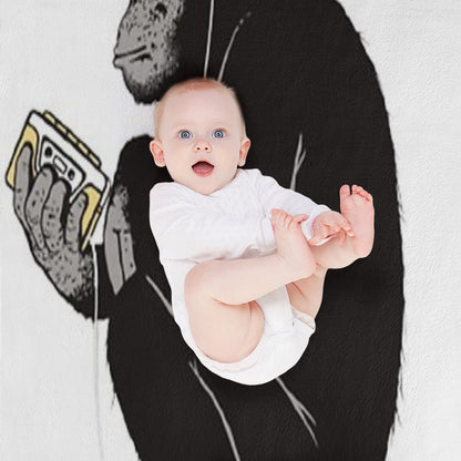 Monkey Business Throw Blanket