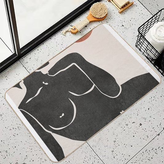 Erotic Art Bath Mat