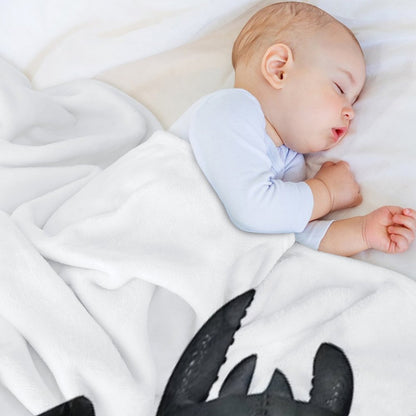 Toothless (Night Fury) Throw Blanket