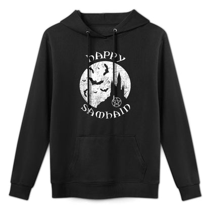 Samhain Celtic Halloween T Wicca Pentacle Durable Construction Hoodie