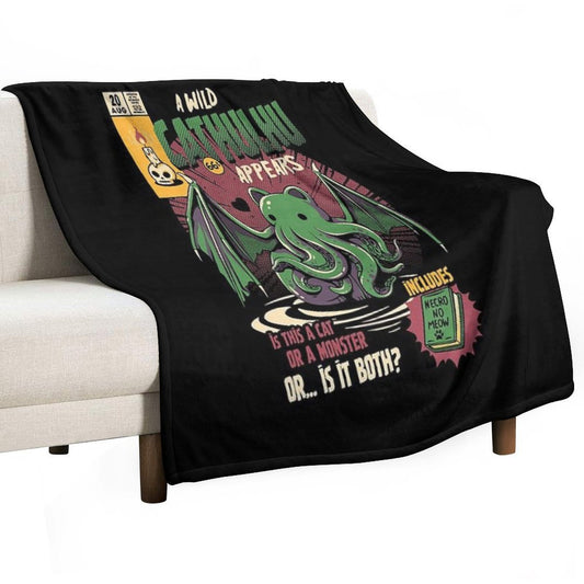 Cathulhu Throw Blanket