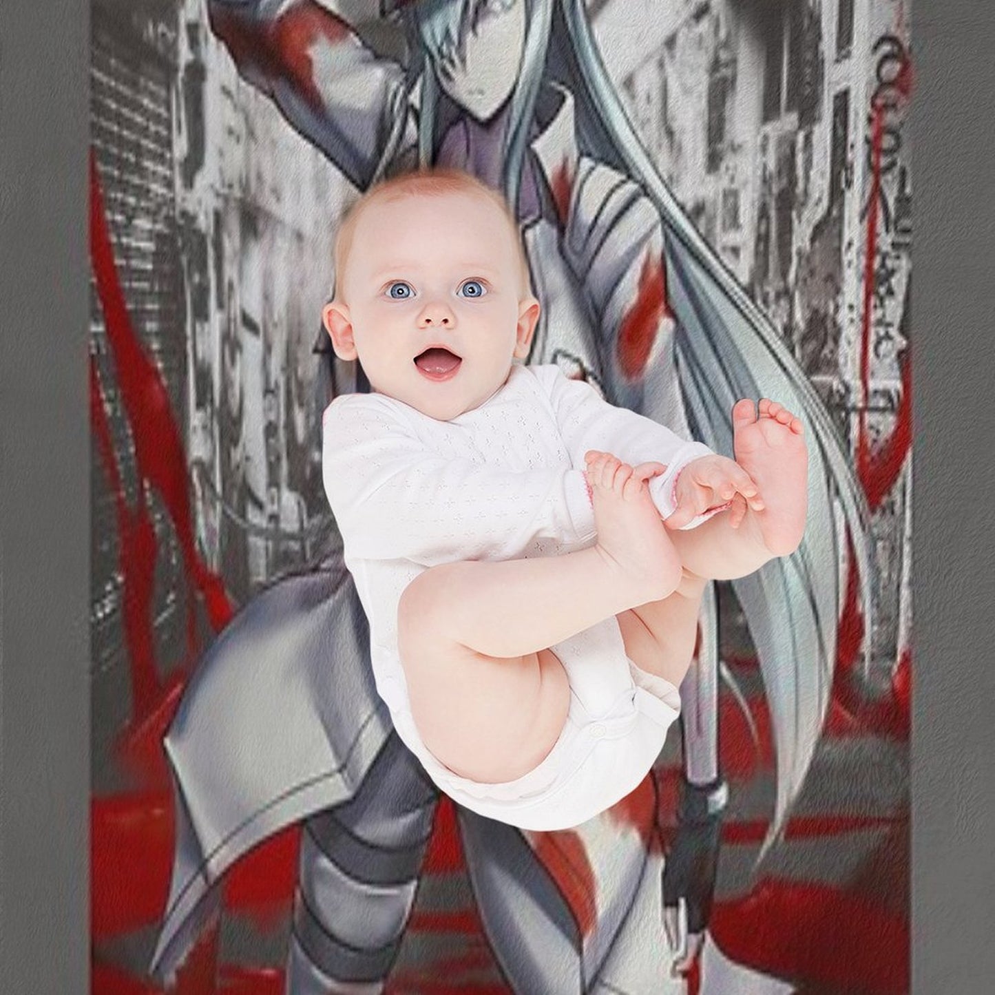 White Blood Cell (CODE BLACK) Throw Blanket