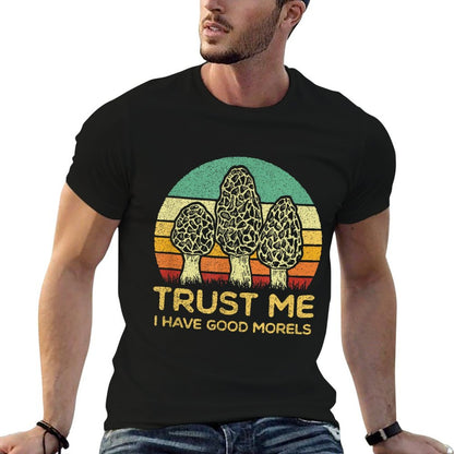 Morel Mushroom Funny Foraging Morels Hunters T-Shirt