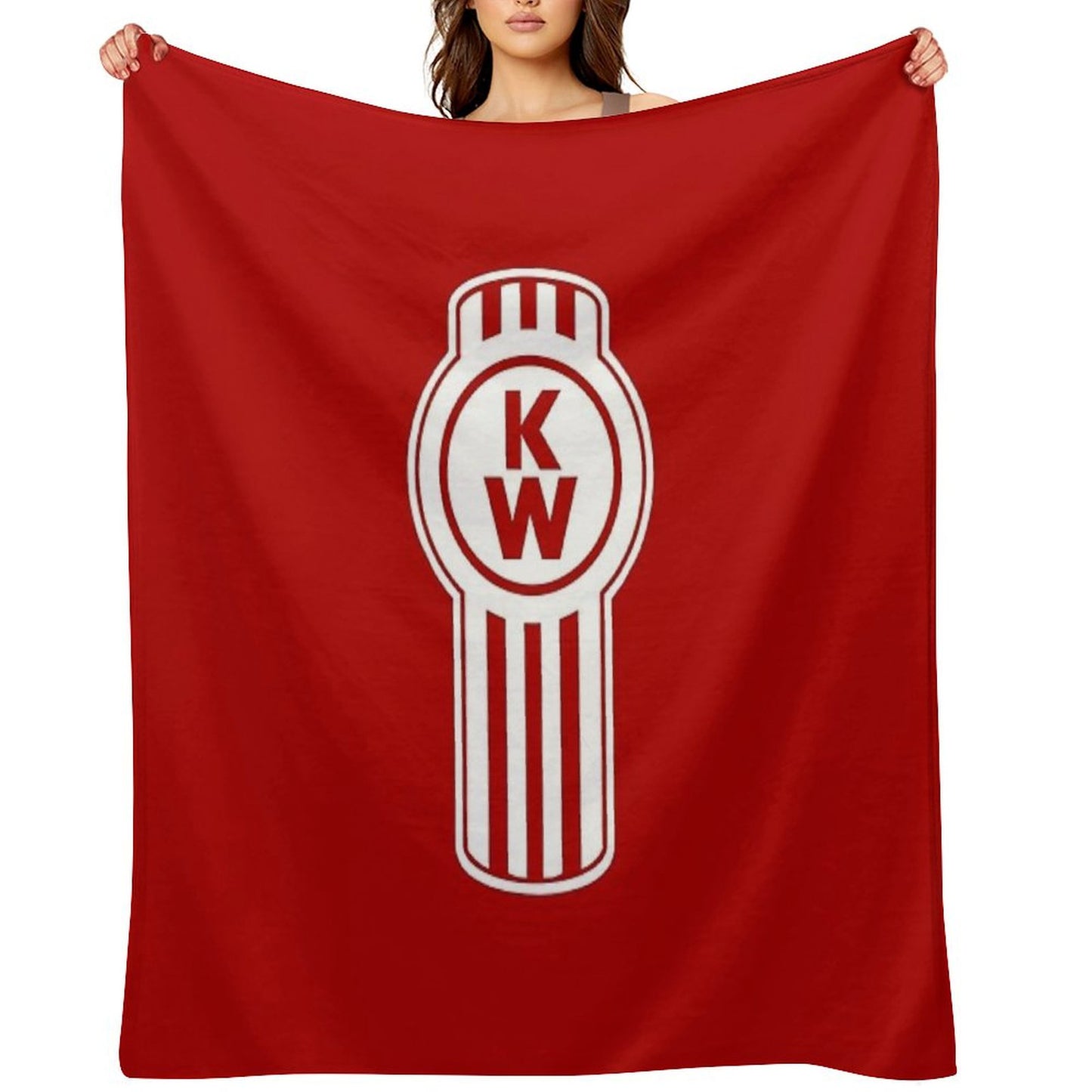 Kenworth Truck Logo Throw Blanket