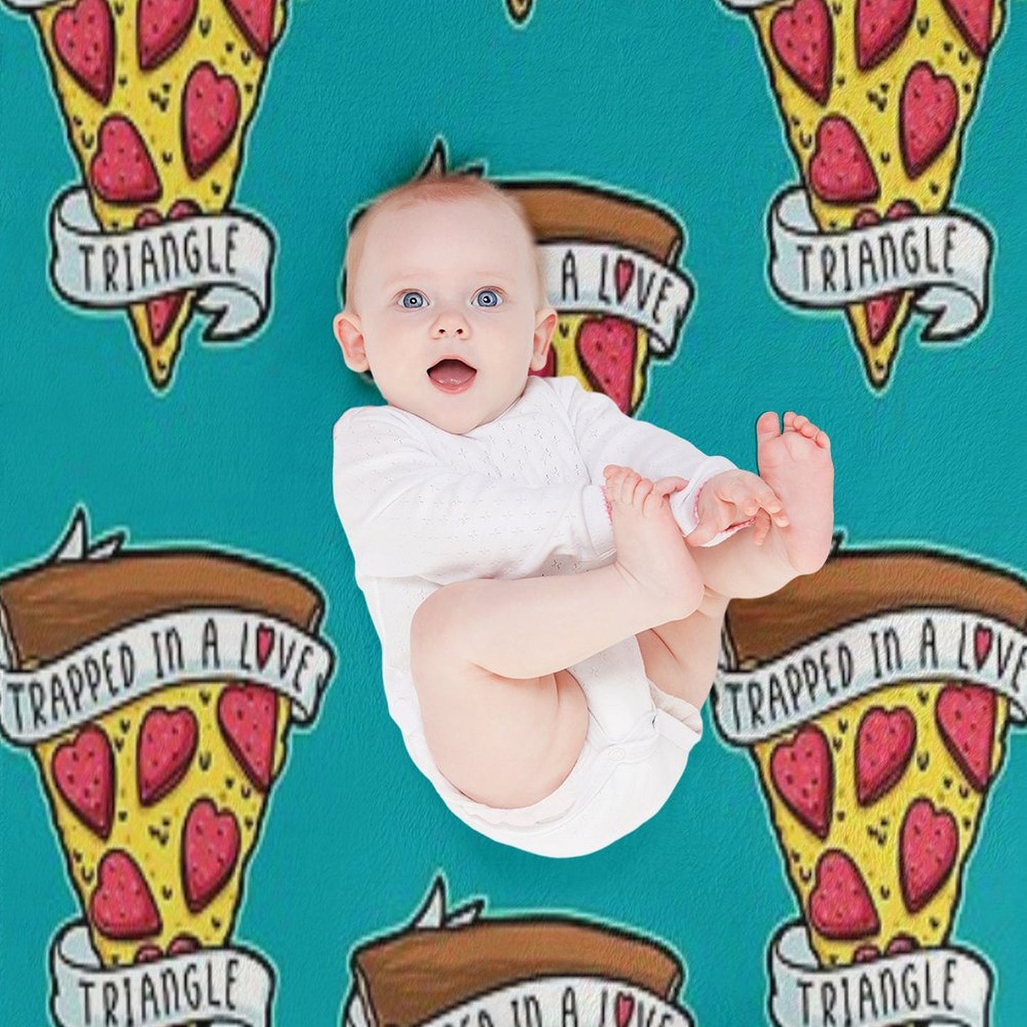 Trapped Throw Blanket