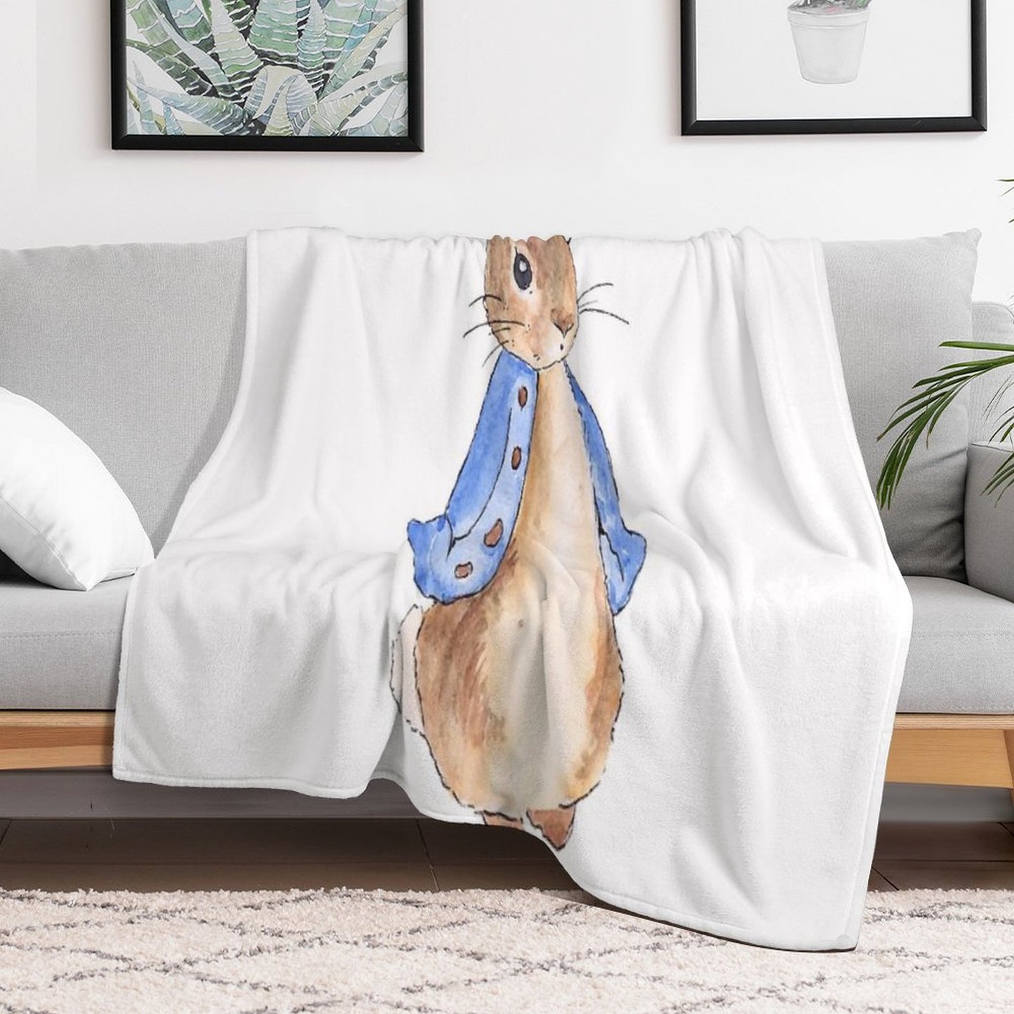 Peter Rabbit Throw Blanket