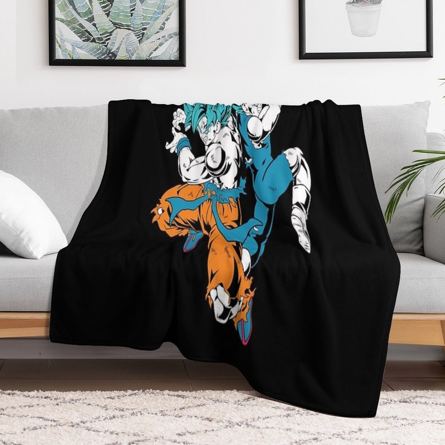Goku - Dragon Ball Throw Blanket