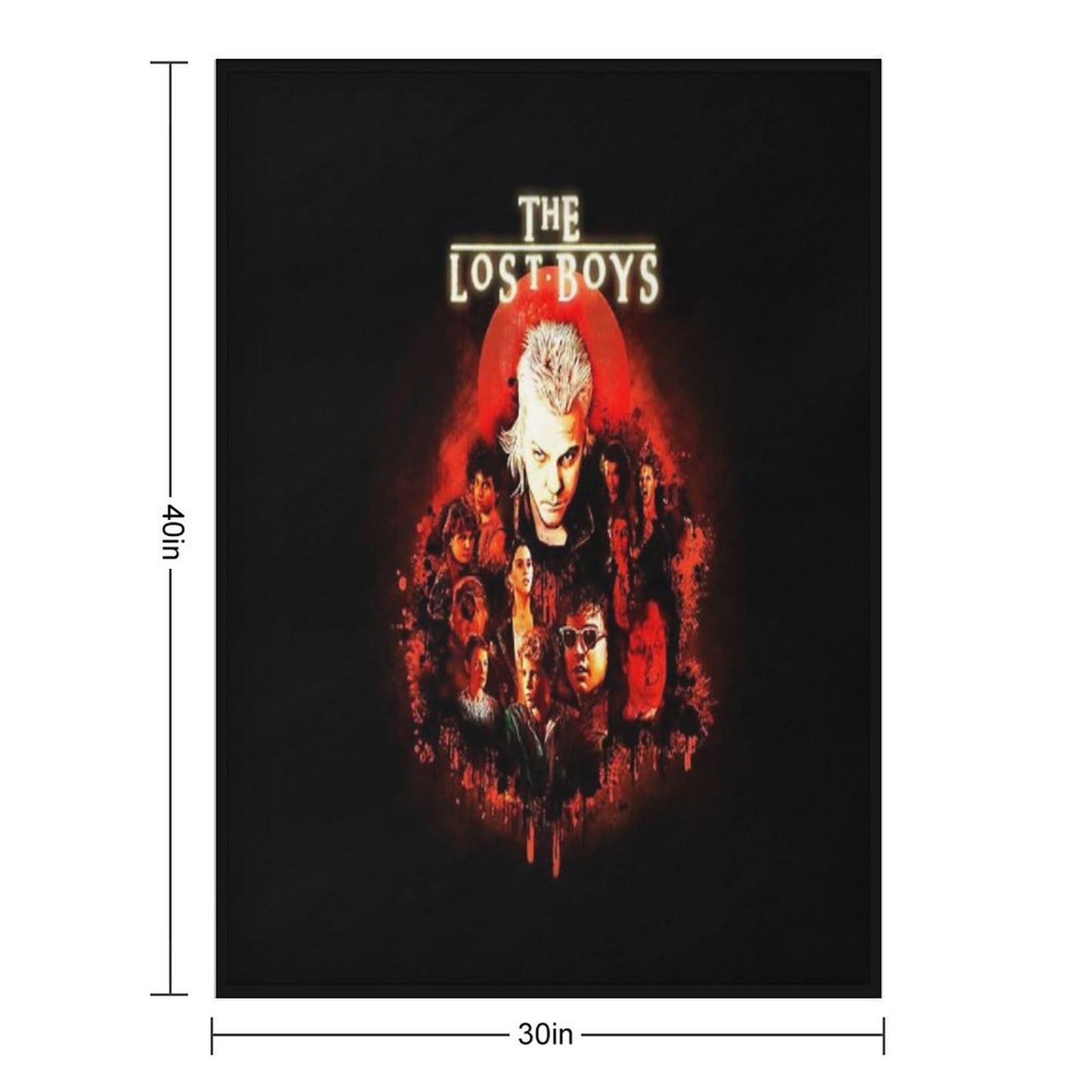 The Lost Boys Throw Blanket