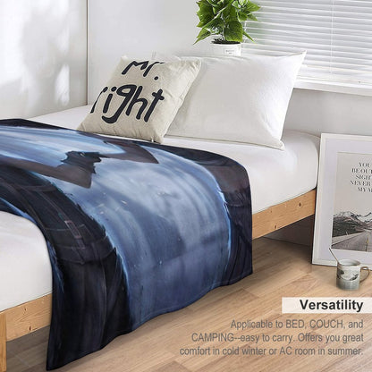 Final Fantasy 7 Cloud And Tifa Throw Blanket