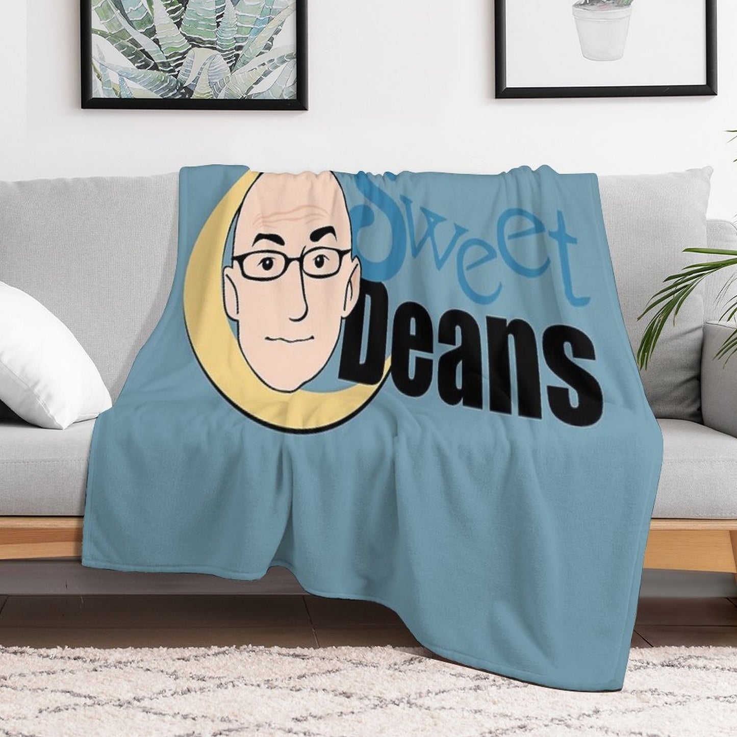 Sweet Deans Throw Blanket